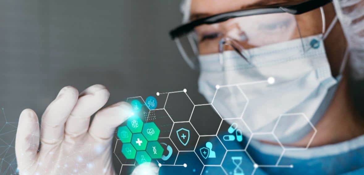 Doctor using AI